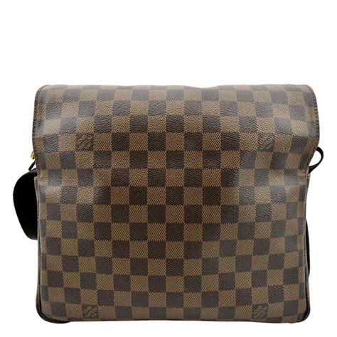 louis vuitton damier canvas naviglio messenger bag n45255|damier canvas patterns.